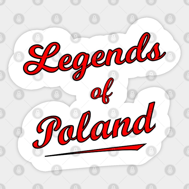 Legends of Poland Sticker by Karpatenwilli